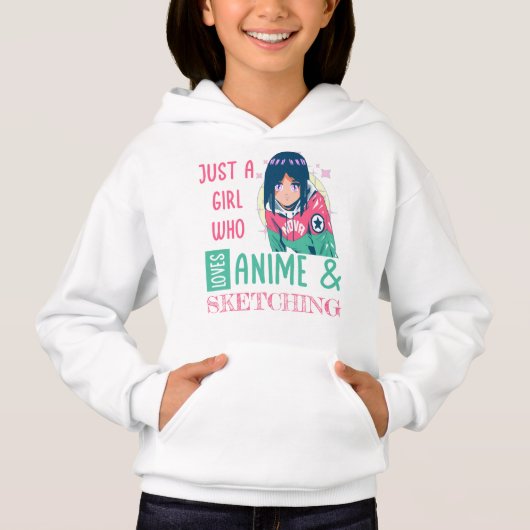 Juste une fille qui aime l'anime et le dessin (Devant)