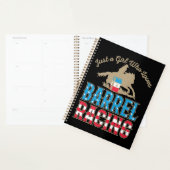 Juste une fille qui aime le barrel racing (Devant avec enveloppe)