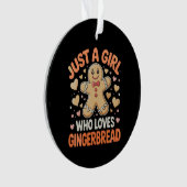 Juste une fille qui aime le pain d'épices Noël (devant)