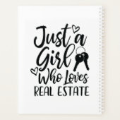 Juste une fille qui aime le planificateur immobili (Dos)