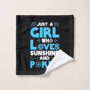 Juste Une Fille Qui Aime Le Poker Et Le Soleil
