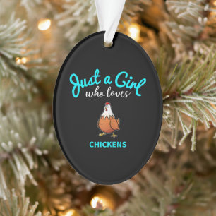 Juste Une Fille Qui Aime Le Poulet  Cadeau De L'Am