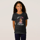 juste une fille qui aime le t-shirt de chevaux (Devant entier)