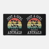 Juste Une Fille Qui Aime Les Animaux (Recto)
