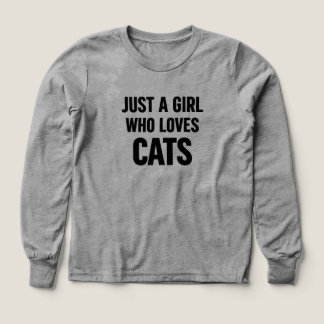Juste une fille qui aime les chats – Amour de chat