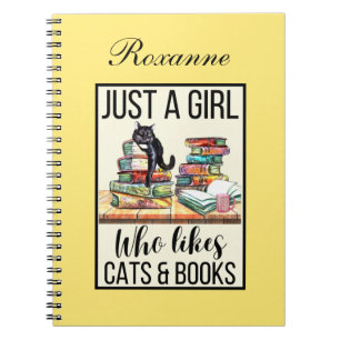 Juste Une Fille Qui Aime Les Chats Et Les Livres