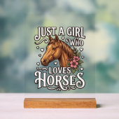 Juste Une Fille Qui Aime Les Chevaux Design De Che (Neutre)