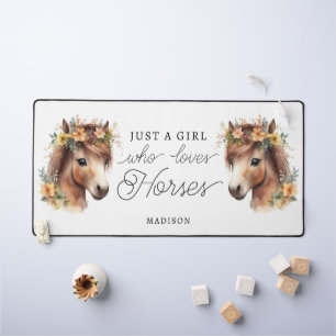 Juste Une Fille Qui Aime Les Chevaux Mignonne Pony