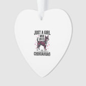 Juste Une Fille Qui Aime Les Chihuahuas Design De (devant)