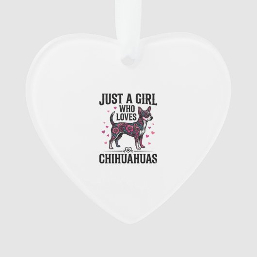 Juste Une Fille Qui Aime Les Chihuahuas Design De (devant)