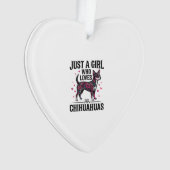 Juste Une Fille Qui Aime Les Chihuahuas Design De (devant)