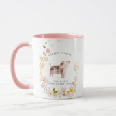 Juste une fille qui aime les cochons | Mug Monogra (Gauche)