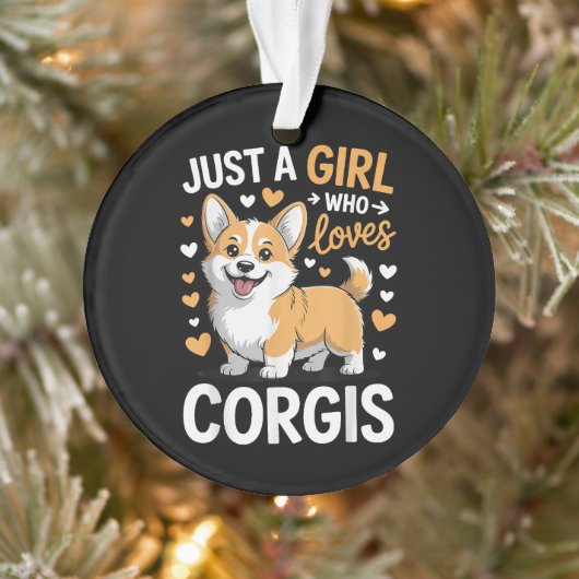 Juste Une Fille Qui Aime Les Corgis (Arbre)