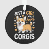 Juste Une Fille Qui Aime Les Corgis (dos)