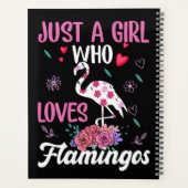 Juste une fille qui aime les Flamants roses (Dos)