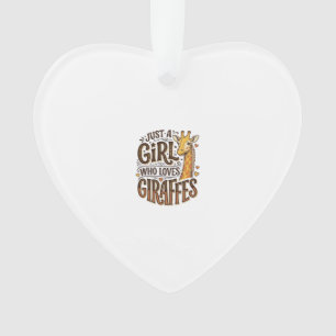 Juste une fille qui aime les girafes Vintage T-Shi