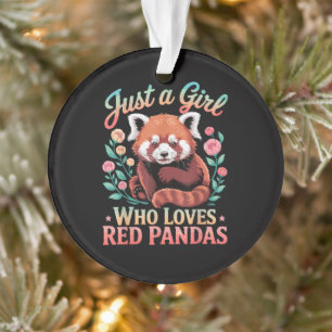 Juste Une Fille Qui Aime Les Pandas Rouges