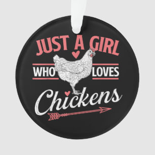 Juste Une Fille Qui Aime Les Poulets - Pou Louveur