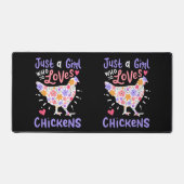 Juste Une Fille Qui Aime Les Poulets Poulet Hen Lo (Recto)