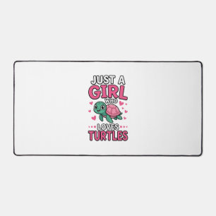 Juste une fille qui aime les tortues Vecteur de to