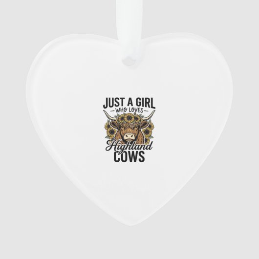 Juste une fille qui aime les vaches des Highlands  (devant)