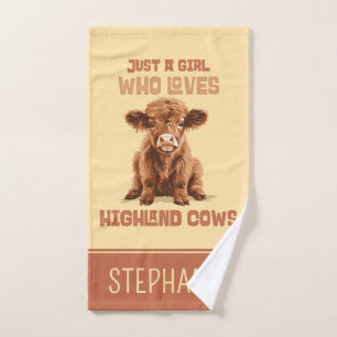 Juste une fille qui aime les vaches Highland