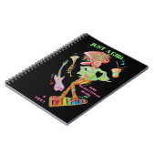 JUSTE UNE FILLE QUI AIME VRAIMENT LE CARNET MUSICA (Côté gauche)