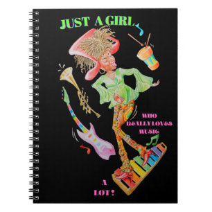 JUSTE UNE FILLE QUI AIME VRAIMENT LE CARNET MUSICA