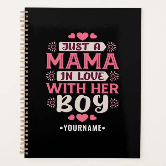 Juste une maman amoureuse de son garçon (Devant)
