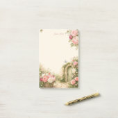 Juste une note Post-it® Notes Jardin Secret de Piv (Sur un bureau)