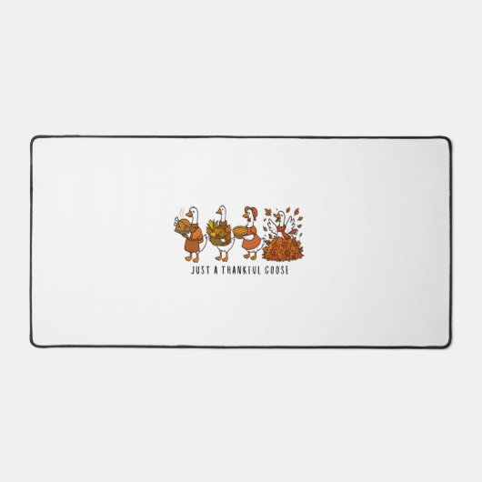 Juste une oie de grâce Joyeux Thankgiving (Recto)