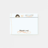 Juste une petite note de post-it de rappel (Devant)