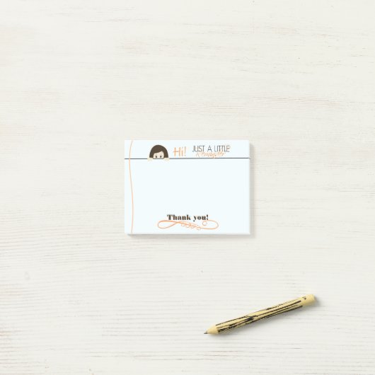 Juste une petite note de post-it de rappel (Sur un bureau)