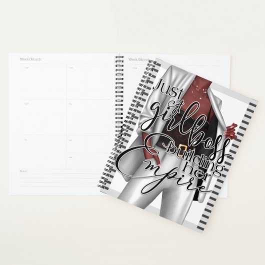 Juste Une Petite Patronne Qui Construit Son Carnet (Devant avec enveloppe)