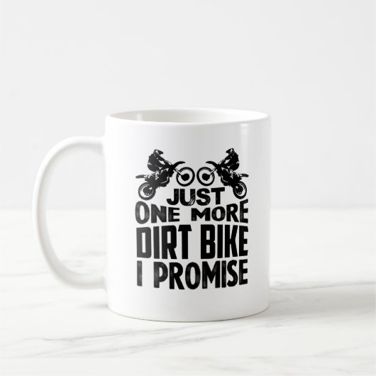 Juste une plus de tasse de vélo de saleté (Gauche)