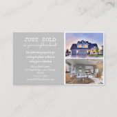 JUSTE vendu Immobilier Marketing Carte postale (Devant)