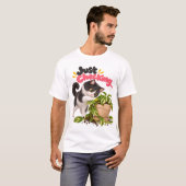Juste vérifier ! T-shirt drôle de chat smoking (Devant entier)