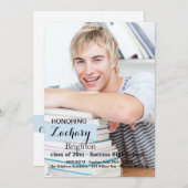 Juste votre invitation d'obtention du diplôme de (Devant / Derrière)