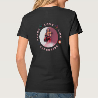 JustHannah Vrouwen V-Hals T-shirt
