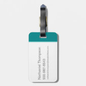 Justice League #10 Aquaman Drowned Earth Variant Bagagelabel (Achterkant verticaal)