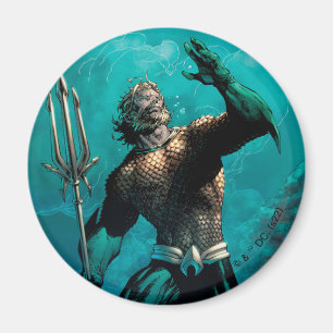 Justice League #10 Aquaman Drowned Earth Variant Magneet