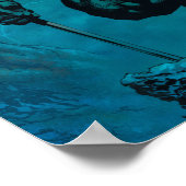 Justice League #10 Aquaman Drowned Earth Variant Poster (Hoek)