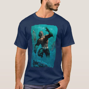 Justice League #10 Aquaman Drowned Earth Variant T-shirt