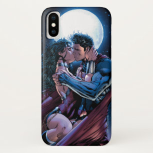 Justice League #12 Wonder Woman & Superman Kiss iPhone X Hoesje