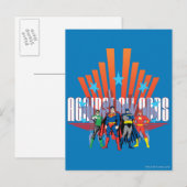Justice League "Against All Odds" Briefkaart (Voorkant / Achterkant)