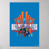 Justice League "Against All Odds" Poster (Voorkant)