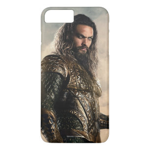 Justice League   Aquaman op slagveld iPhone 8 Plus / 7 Plus Hoesje
