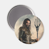 Justice League | Aquaman op slagveld Magneet (Voorkant / Achterkant)