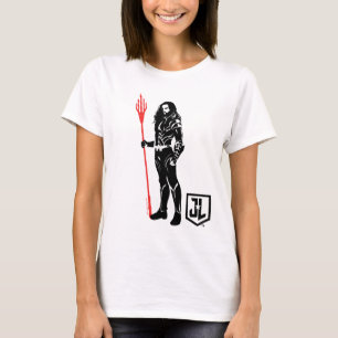 Justice League   Aquaman Pose Noir Pop Art T-shirt