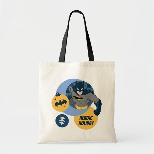 Justice League Batman Holiday Bauble Tote Bag (Voorkant)